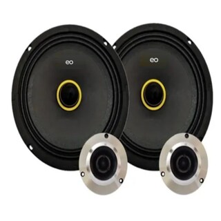 Foto 1 | Set De Medios 6.5 300 Watts Eo Safe Imports Esi-19877 Negro