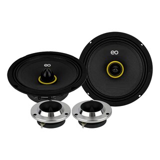 Foto 2 | Set De Medios 6.5 300 Watts Eo Safe Imports Esi-19877 Negro