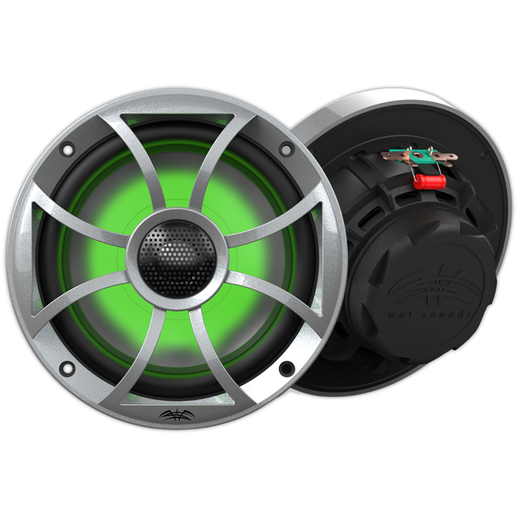 Foto 2 pulgar | Bocinas Coaxiales Rgb Wet Sounds Xs-65i-s-rgb 120w 6.5 Plg