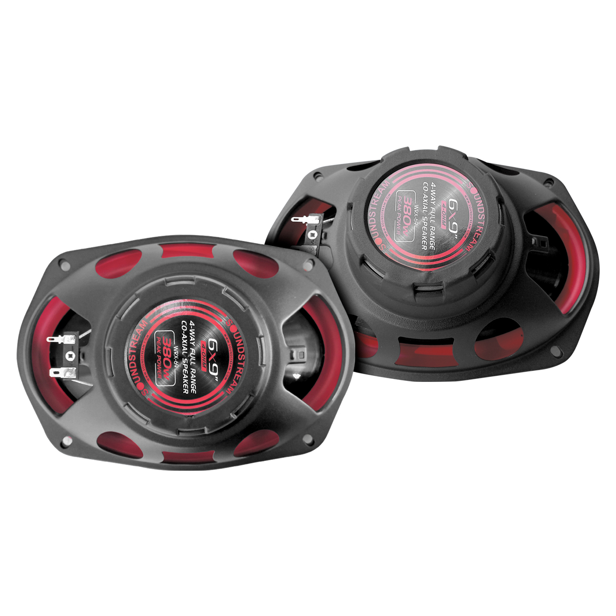 Foto 3 pulgar | Soundstream Bocina 6x9 Pulgadas Full Range 4 Vías Color Rojo