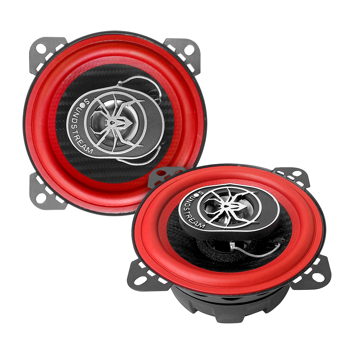 Foto 2 pulgar | Soundstream Bocinas Automovil 4 Pulgadas 2-vias Wrx-40 Full Range Color Rojo
