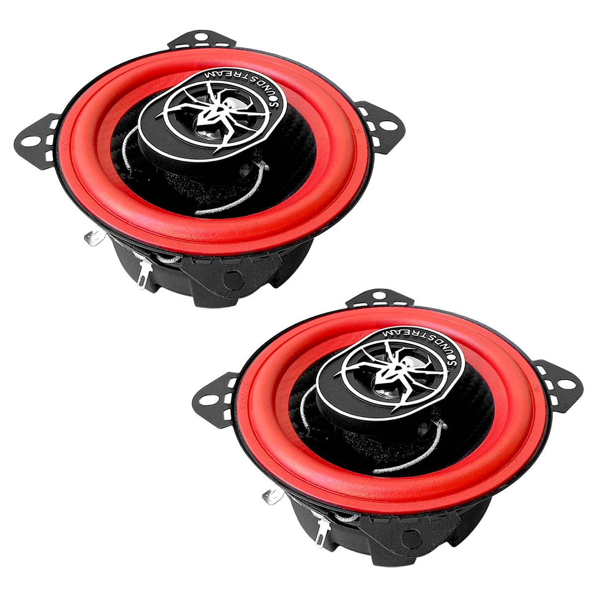 Foto 3 pulgar | Soundstream Bocinas Automovil 4 Pulgadas 2-vias Wrx-40 Full Range Color Rojo