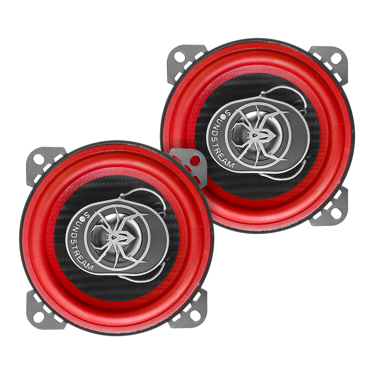 Foto 4 pulgar | Soundstream Bocinas Automovil 4 Pulgadas 2-vias Wrx-40 Full Range Color Rojo