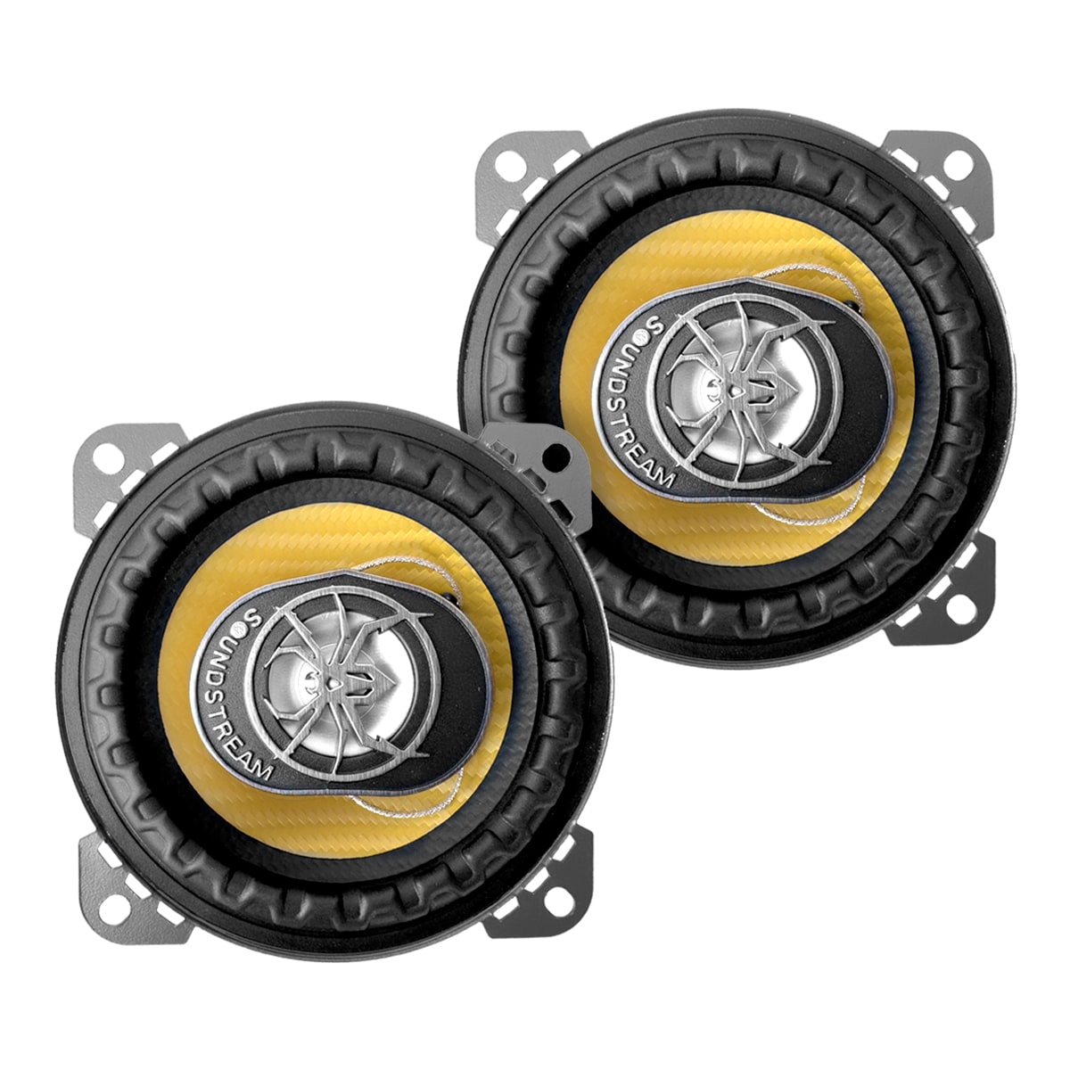 Soundstream Bocinas Auto 4 Pulg Carbono Pro Kevlar 2 Vías By Soundstream Color Dorado $432