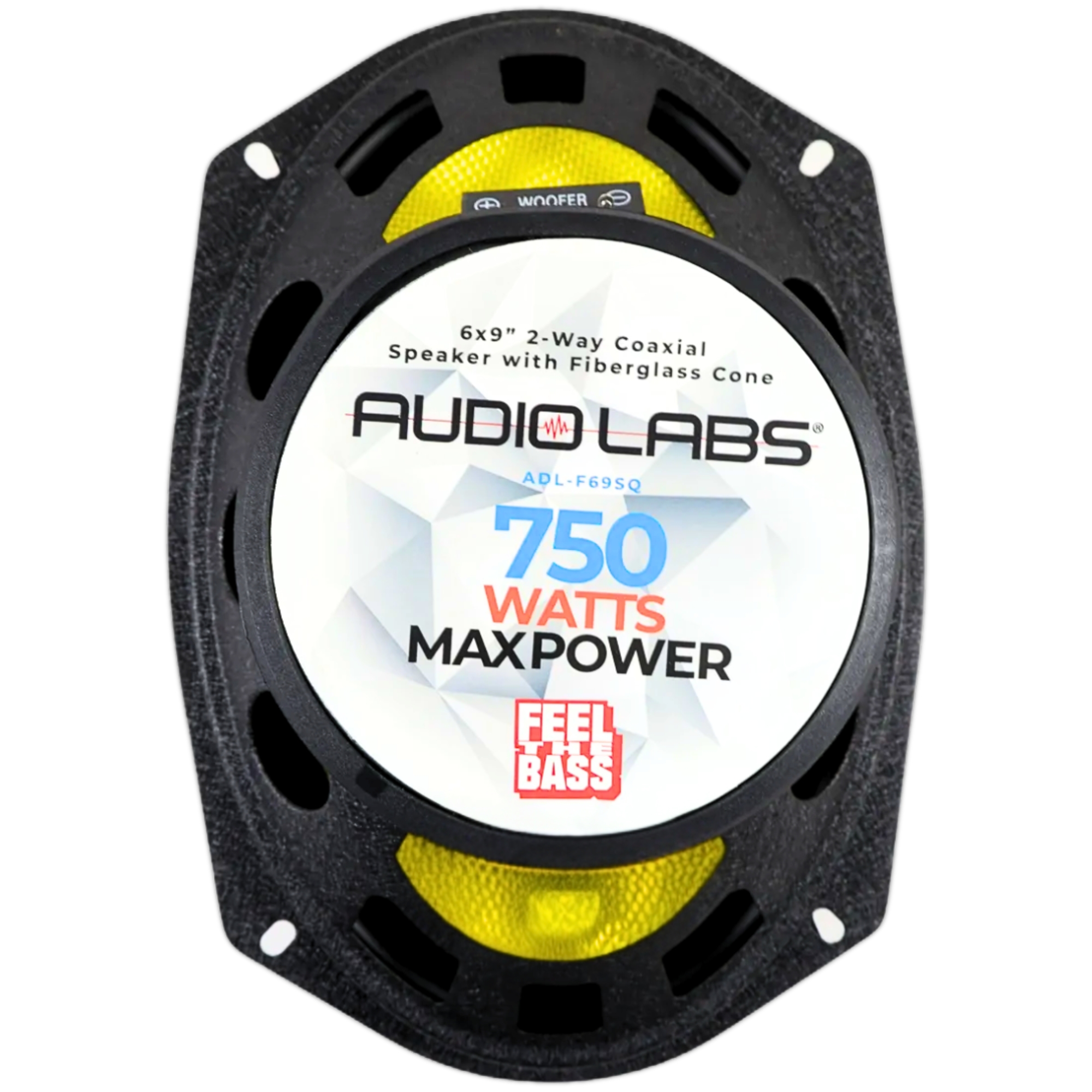 Foto 5 | Bocinas Coaxiales Audio Labs Adl-f69sq 6x9 Plg 2 Vías