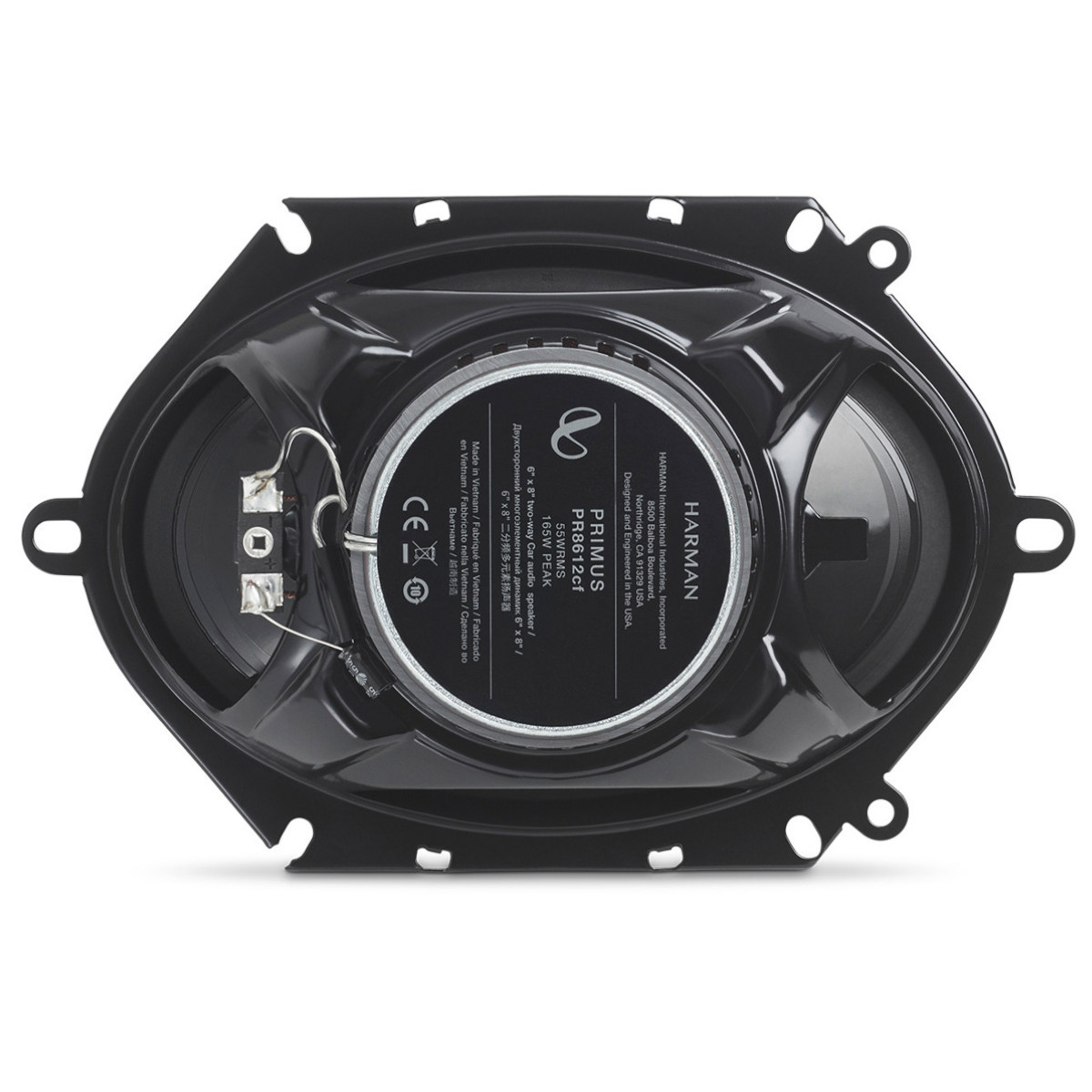 Foto 4 pulgar | Set Bocinas Para Auto 6x8 Infinity Primus Pr8612cf 165/55w 3 Ohms