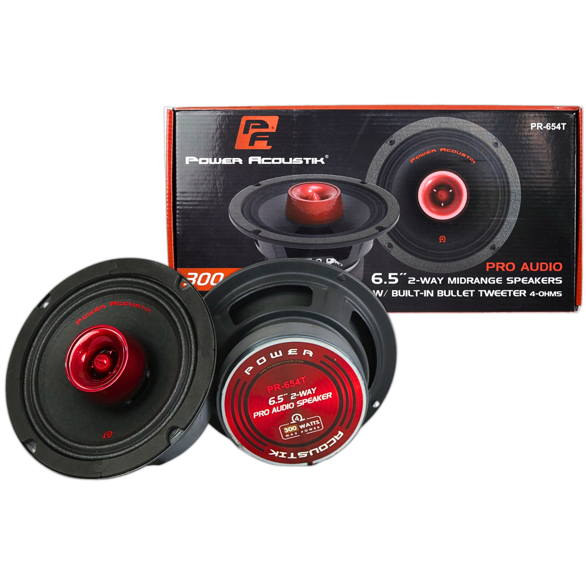 Foto 8 | Bocinas Power Acoustik Pr-654t 6.5 Plg 300w Open Show