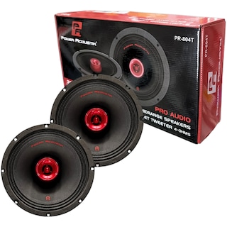 Foto 8 | Bocinas De Medios Power Acoustik Pr-804t 8plg 350w Open Show