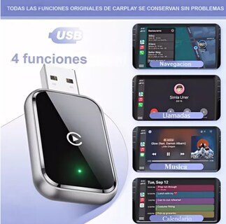 Foto 3 | Adaptador Xtellar Convierte El Modo Cableado En Inalámbrico Color Negro