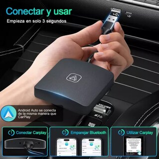 Foto 4 | Adaptador Inalámbrico Xtellar Carplay Android Auto Para Autoestéreos Color Negro