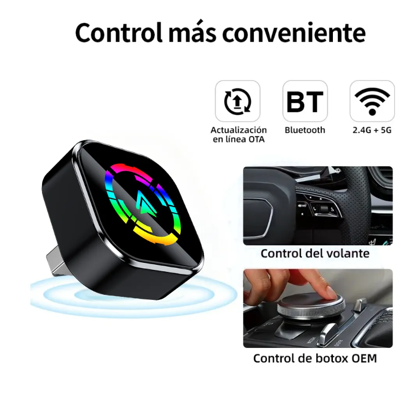 Foto 6 pulgar | Adaptador Inalámbrico Arizona para Auto