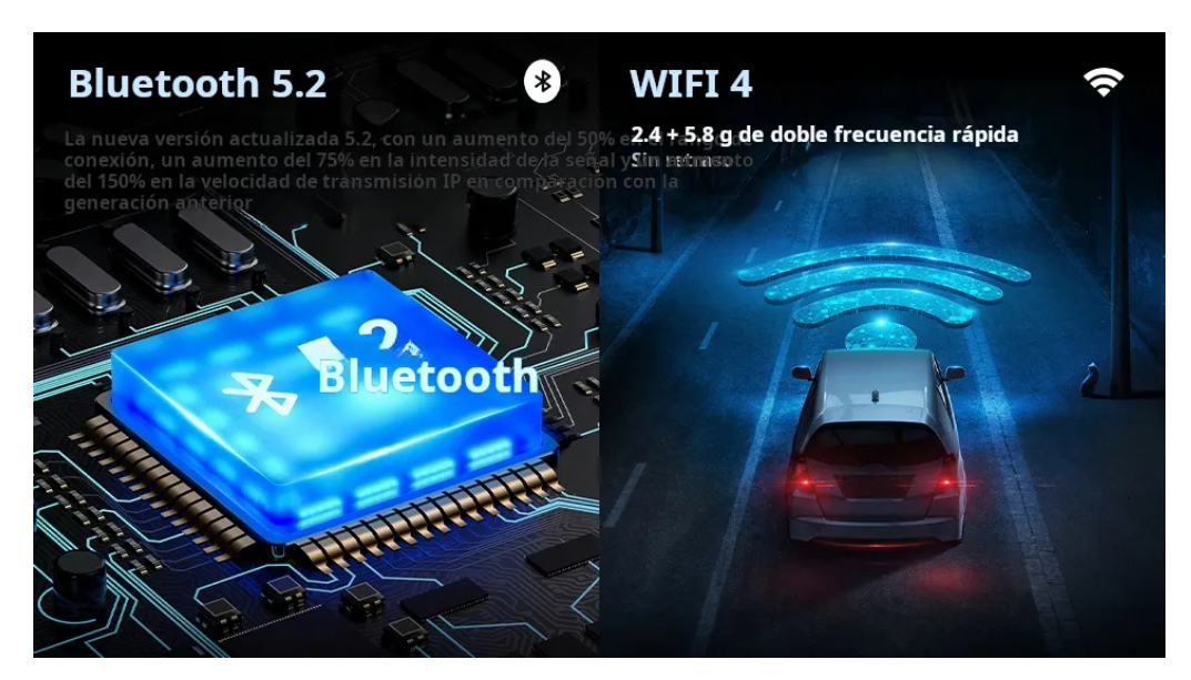 Foto 6 pulgar | Adaptador Carplay Android Auto Inalámbrico 2 En 1 Para Apple