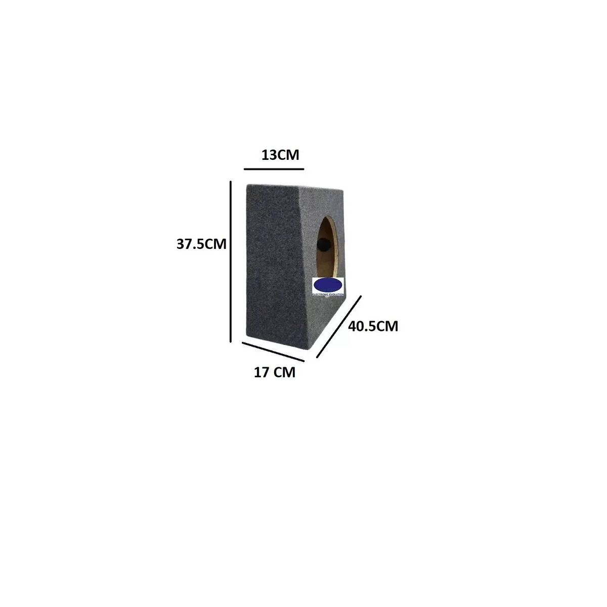 Foto 3 pulgar | Cajon Bafle Para Woofer Plano 10pulg Eo Safe Imports Esi-13919 Gris