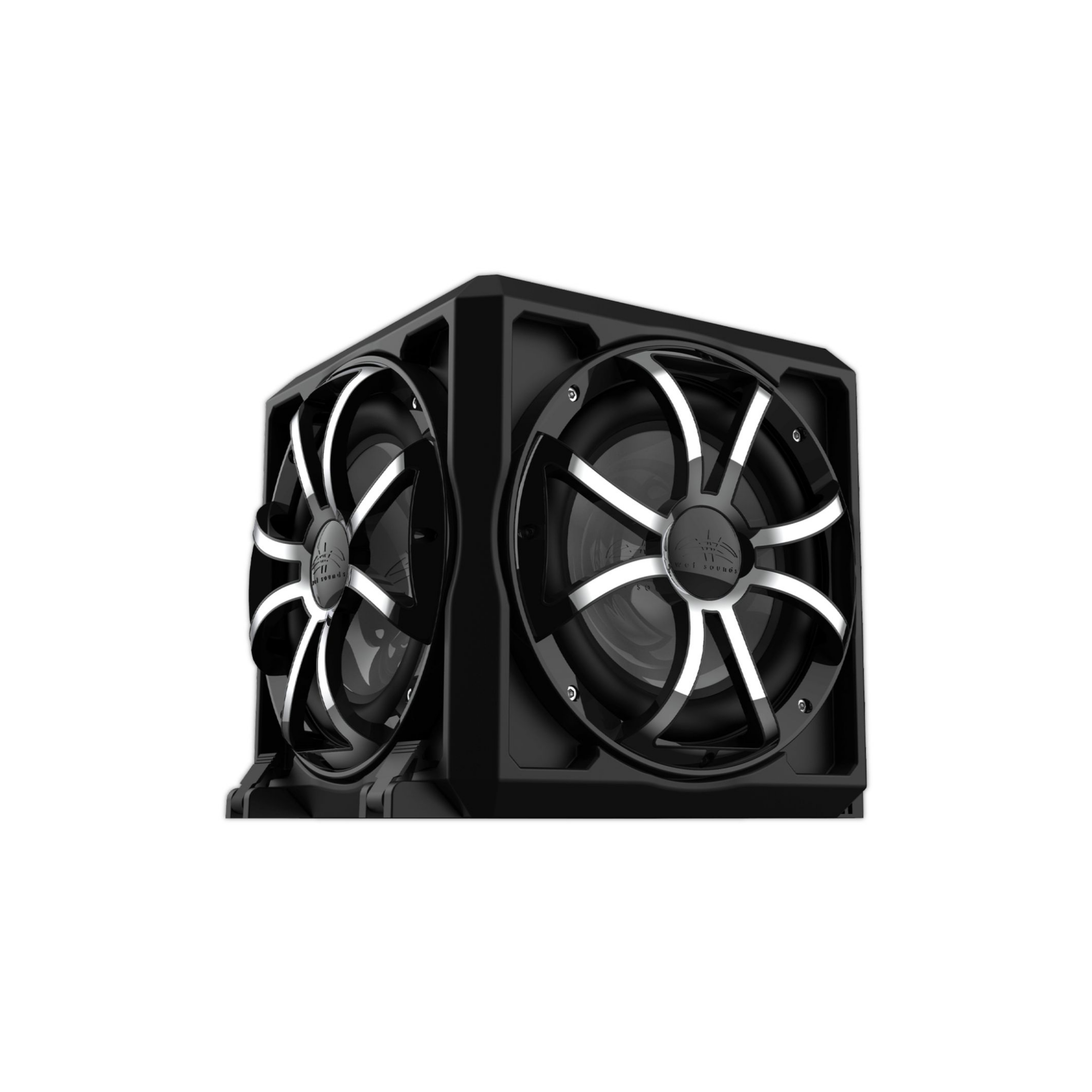 Foto 1 | Caja De Subwoofer De Radiador Pasivo Sellado Marino Wet Sounds Revo 12 Pse Xsb-ss 1000w 15.5 Plg