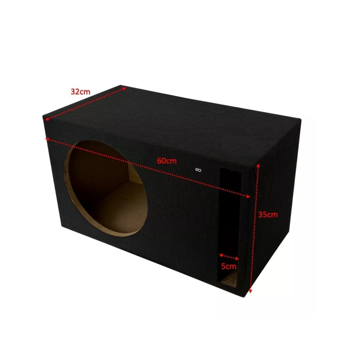 Foto 4 pulgar | Cajón Rebote Porteado Para Woofer Eo Safe Imports Esi-13918-1 Negro