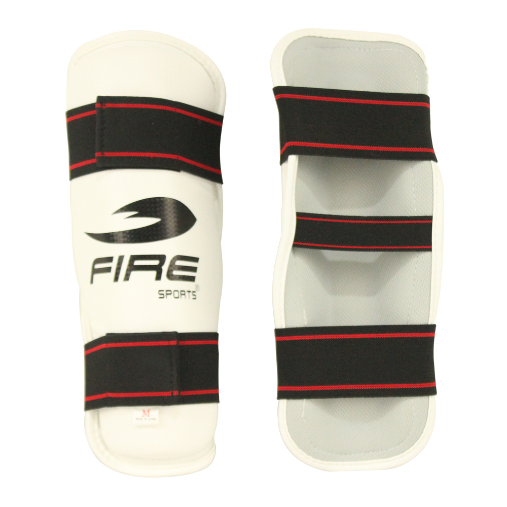 Foto 4 pulgar | Kit de Espinilleras y Coderas Fire Sports Taekwondo color Blanco talla Extra Grande