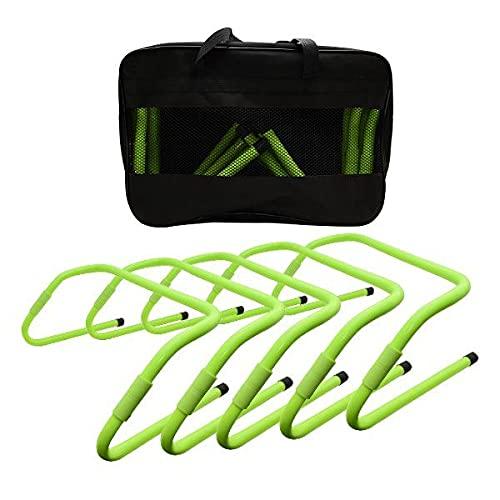 Set de 5 Vallas Verde Ajustables de 20 y 30 cm