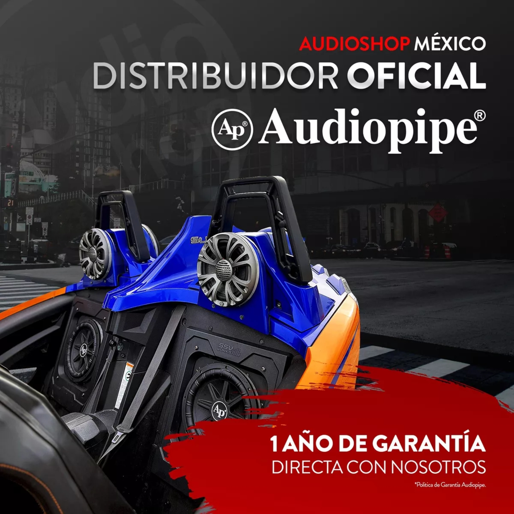 Foto 5 | Cubierta Estéreo Marino Burbuja Audiopipe Pmc3001 Lancha Utv