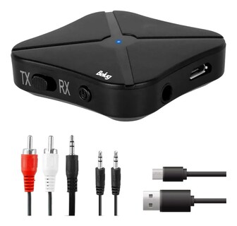 Foto 1 | Transmisor Receptor Belug Audio Estéreo Negro