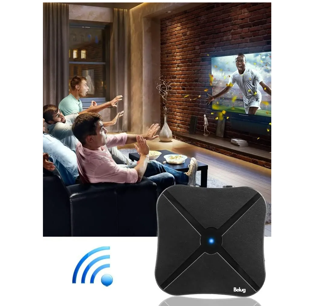 Foto 3 | Transmisor Receptor Belug Audio Estéreo Negro