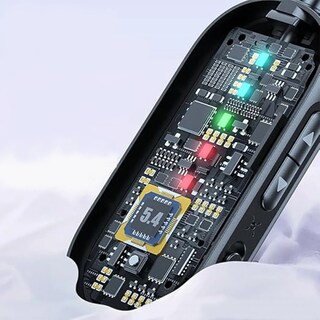 Foto 2 | Receptor Auxiliar Bluetooth 5.4 Para Laptop Y Coche Y Audio Eo Safe Imports Esi-19545 Negro