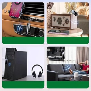 Foto 3 | Receptor Auxiliar Bluetooth 5.4 Para Laptop Y Coche Y Audio Eo Safe Imports Esi-19545 Negro