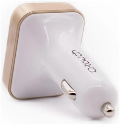 Foto 3 pulgar | Transmisor Fm Bluetooth Para Auto Qtouch Qcb-13 | Reproductor Mp3  Manos Libres  Cargador Usb 10.5w | Color Dorado