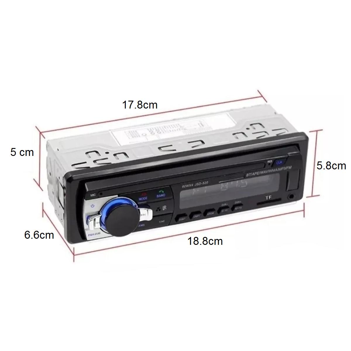 Foto 2 | Autoestéreo Eo Safe Imports Esi4795 con Bluetooth