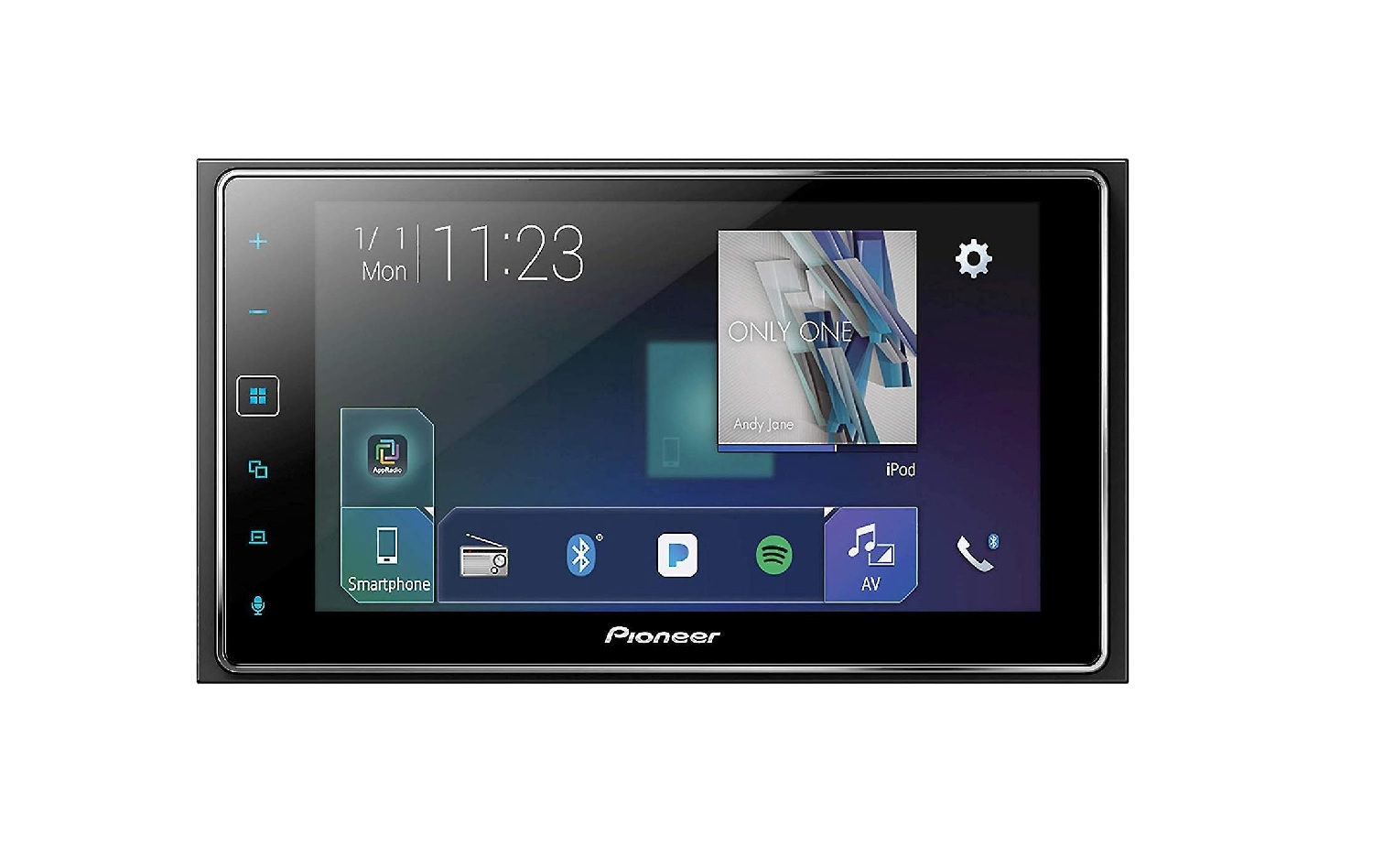 Foto 1 | Estéreo Pioneer P 440 color Negro para Automóvil