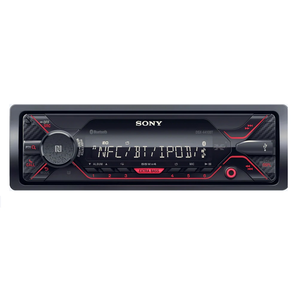 Foto 1 | Autoestéreo Sony Dsx-a410bt Bluetooth MP3 FM USB Aux Negro