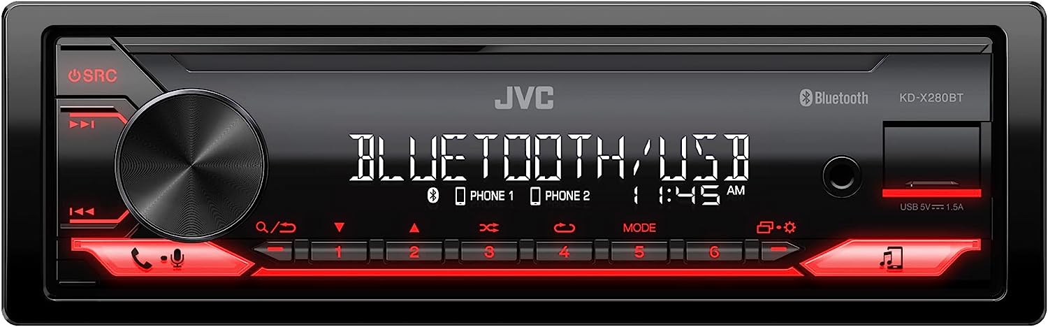 Foto 3 pulgar | Auto Estéreo Jvc Kd-x280bt con Bluetooth Gran Sonido