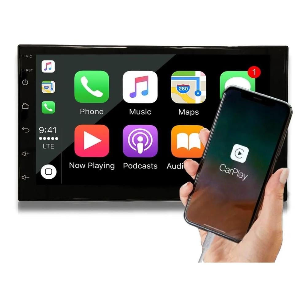 Estéreo de Pantalla Rock Series Rksa711ac con Cámara de Reversa $3,749