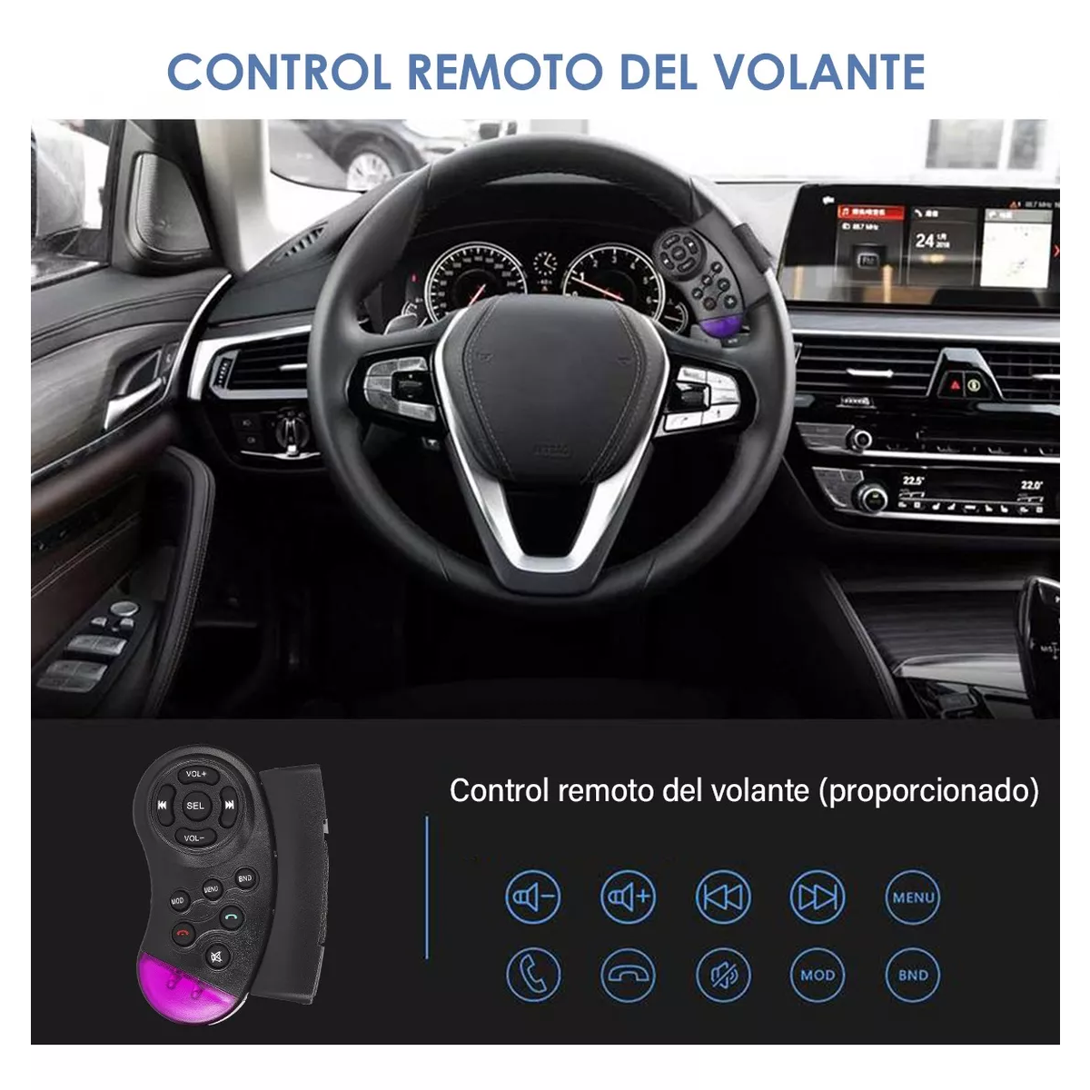 Foto 4 pulgar | Auto Estéreo Bluetooth con Reproductor MP5/ MP4/ MP3 Eo Safe Imports ESI-12342