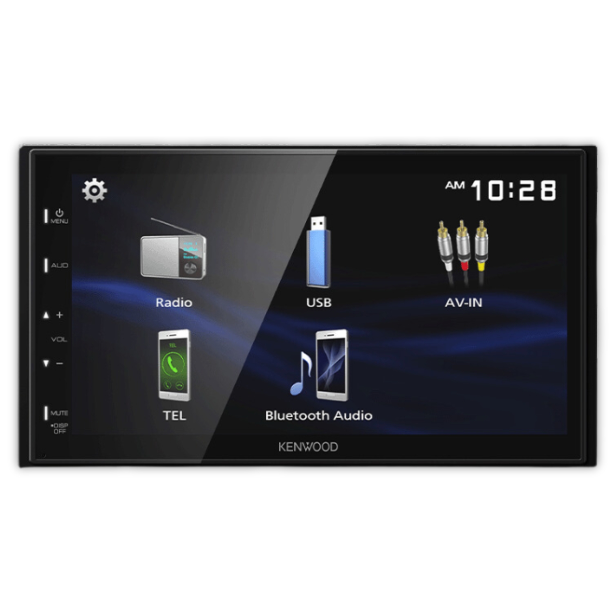 Foto 2 pulgar | Pantalla Kenwood Dmx129bt 6.8 Plg Android Iphone Mirror Link