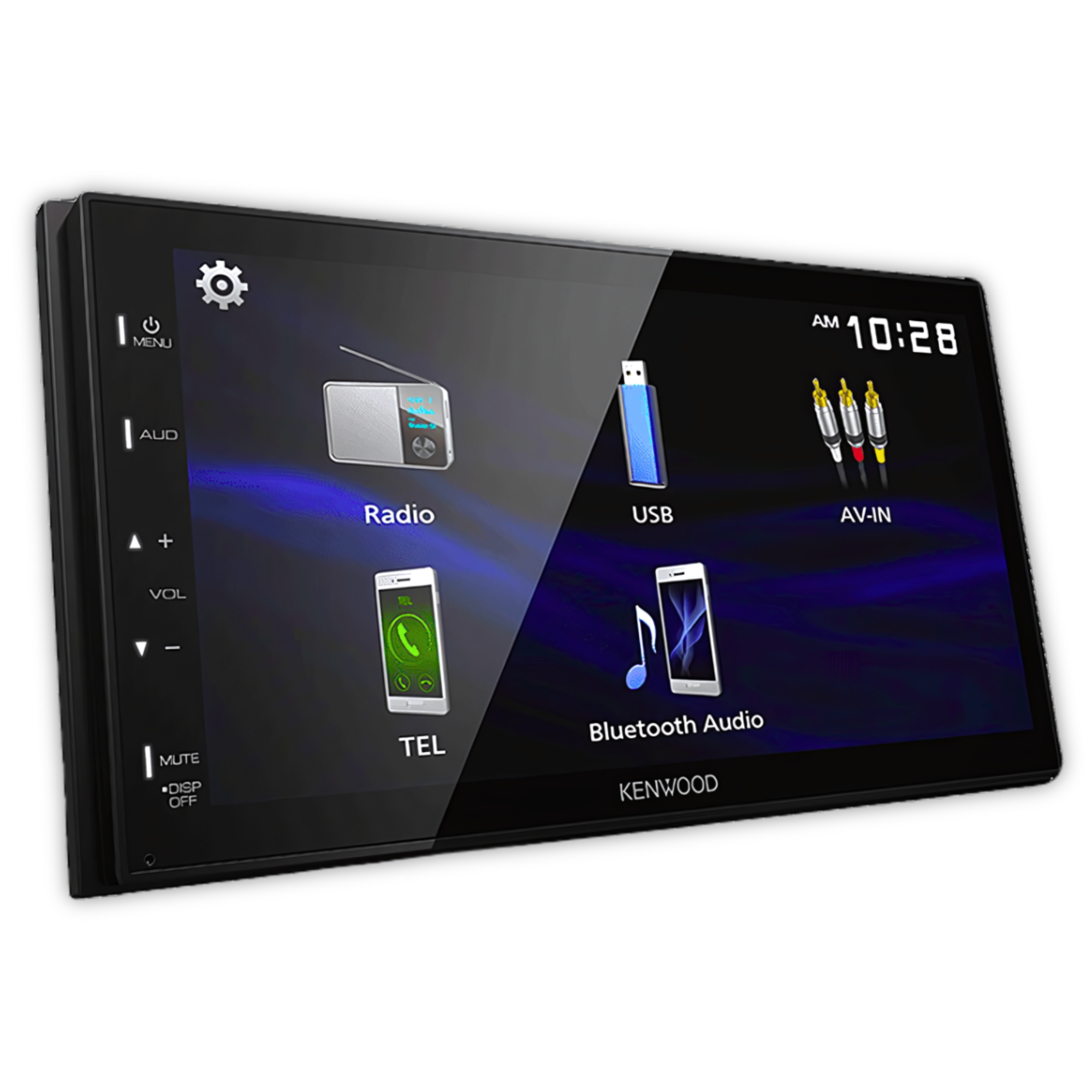 Foto 3 pulgar | Pantalla Kenwood Dmx129bt 6.8 Plg Android Iphone Mirror Link