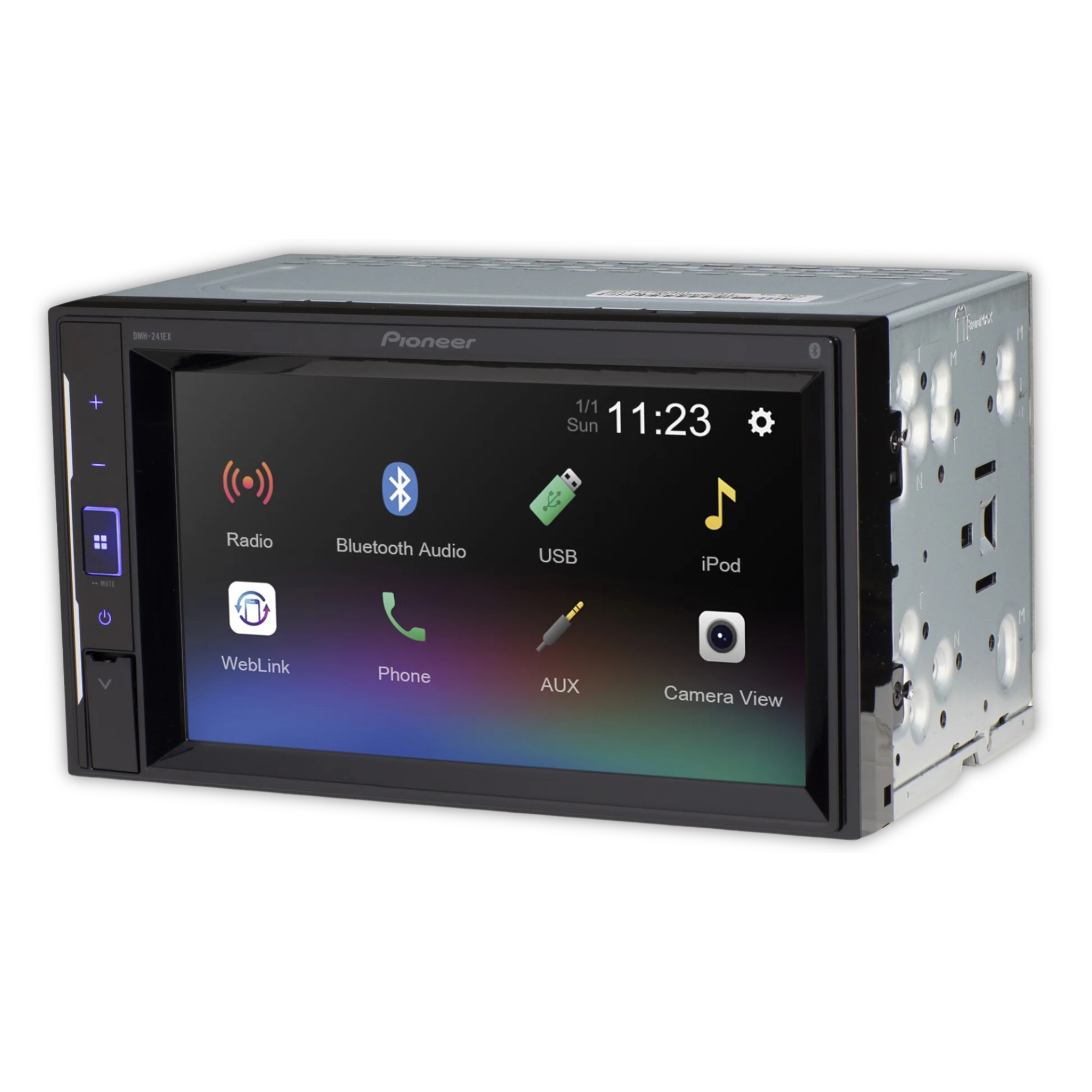 Foto 3 pulgar | Estereo Pantalla Pioneer Dmh241ex Mirrorlink Android 2 Din