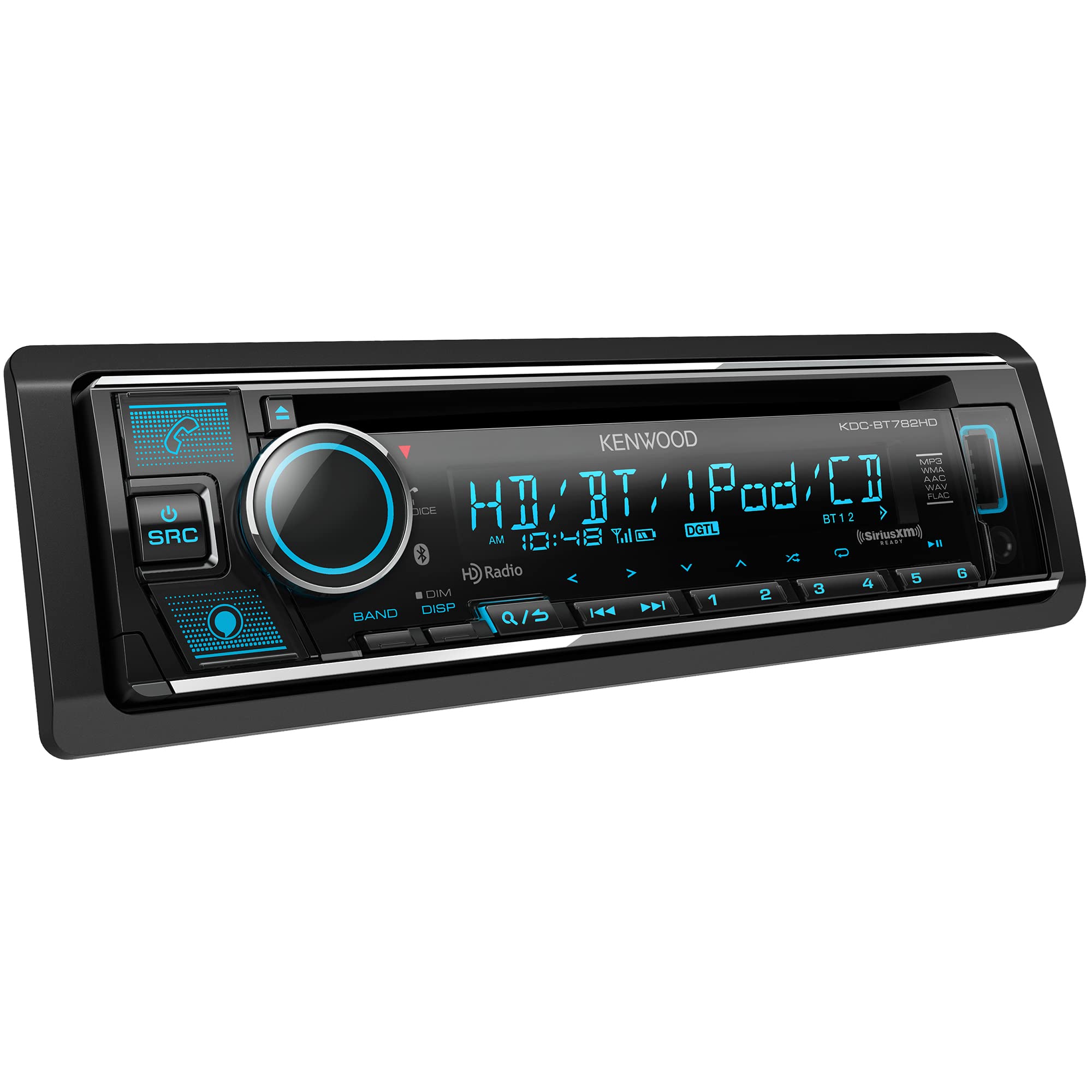 Foto 3 pulgar | Receptor Estéreo para Coche Kenwood KDC-BT782HD Bluetooth Alexa - Venta Internacional