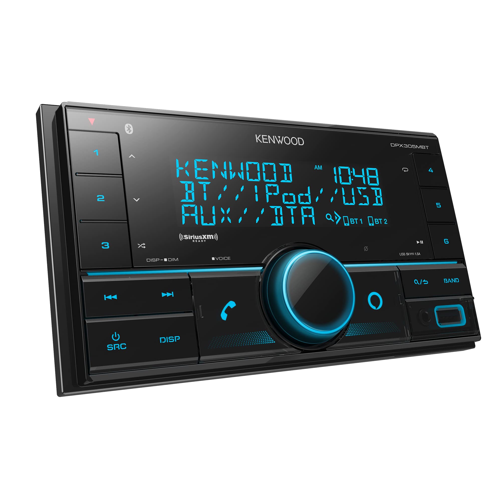 Foto 2 | Receptor Estéreo para Coche Kenwood DPX305MBT Bluetooth de Doble Din - Venta Internacional