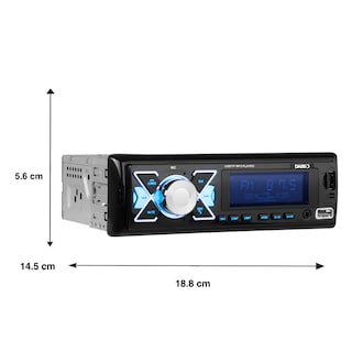 Foto 5 | Autoestéreo Dabb Dab-0232 con Bluetooth