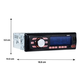 Foto 5 | Autoestéreo Dabb Dab-0230 con Bluetooth