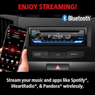 Foto 6 | Estéreo para Coche JVC KD-SR87BT con Bluetooth y Puerto USB - Venta Internacional
