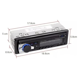 Foto 2 | Autoestereo Mp3 Usb Bluetooth Aux Radio Fm Eo Safe Imports Esi-4795-1 Negro