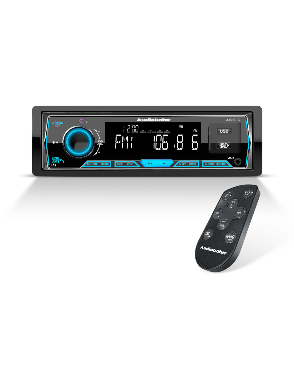 Autoestéreo Con Sensor De Reversa Audiobahn Aa950ps