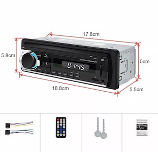 Foto 5 | Autoestereo Mp3 Bluetooth Usb Radio Fm Aux Eo Safe Imports Esi-4799 Negro