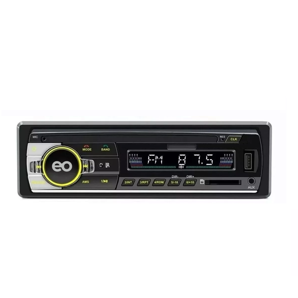 Foto 2 pulgar | Language Autoestéreo Mp3 Jsd-520 Bluetooth Usb Aux 1 Din Radio Fm Eo Safe Imports Esi-7985-1 Negro