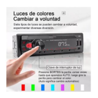 Foto 3 | Auto Estereo Reproductor Mp3 Radio Eo Safe Imports Esi-4802-1 Negro