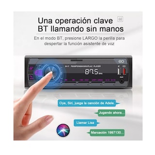 Foto 2 | Auto Estereo Reproductor Mp3 Radio Eo Safe Imports Esi-4793-1 Negro