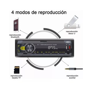 Foto 4 | Auto Estereo Reproductor Mp3 Radio Eo Safe Imports Esi-4793-1 Negro
