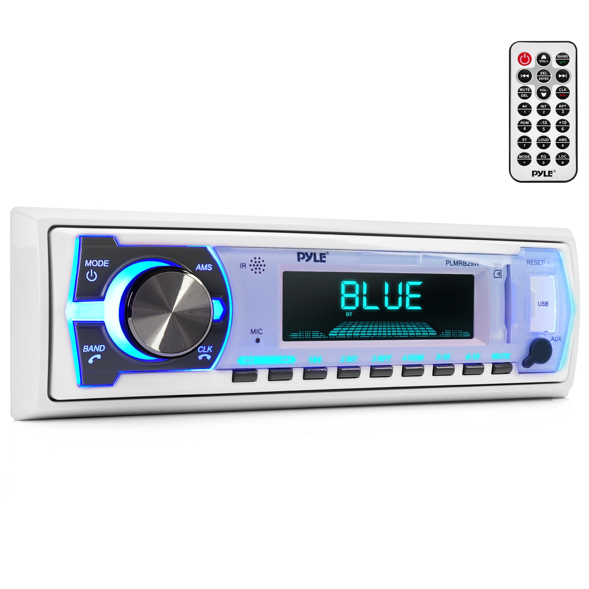 Foto 2 pulgar | Autoestéreo Pyle PLMRB29W Bluetooth - Venta Internacional