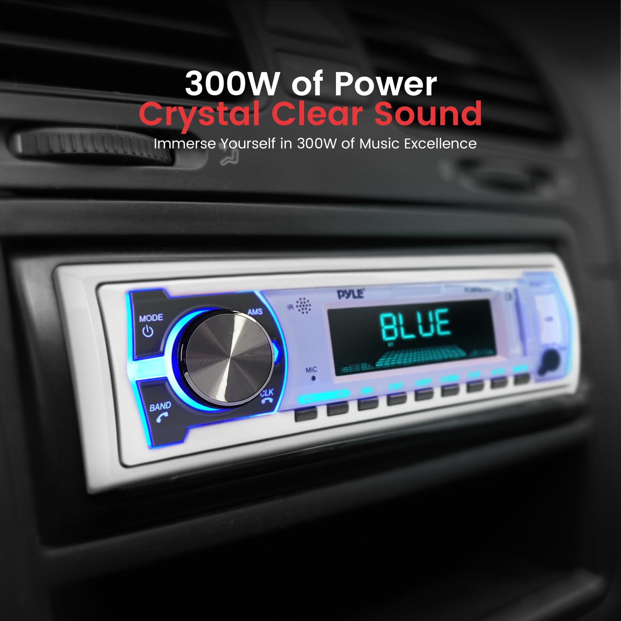 Foto 4 pulgar | Autoestéreo Pyle PLMRB29W Bluetooth - Venta Internacional